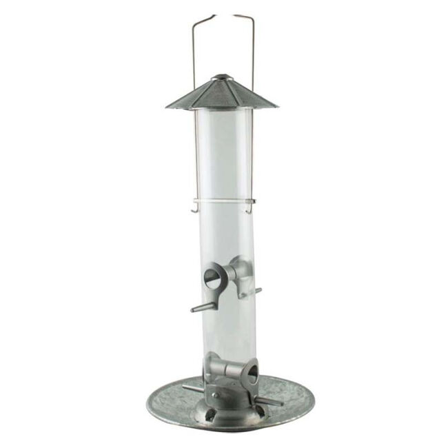 Woodlink Rustic Farmhouse Silo Tube Feeder - 1.5lb Capacity image number null