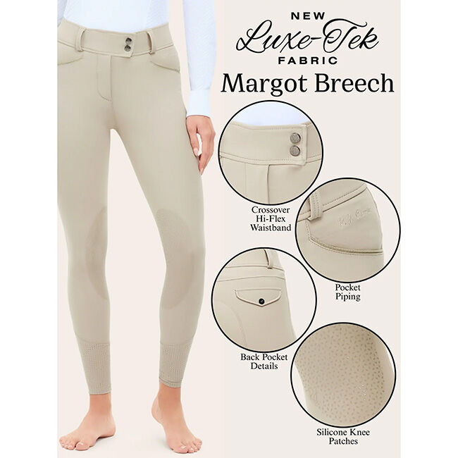 RJ Classics Women's Margot Luxe-Tek Breech - Black image number null