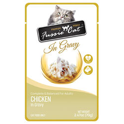 Fussie Cat Premium Pouch in Gravy - Chicken in Gravy - 2.47 oz