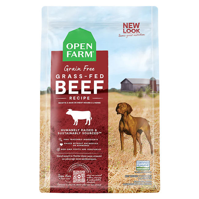 Open Farm Grass-Fed Beef Dry Dog Food image number null