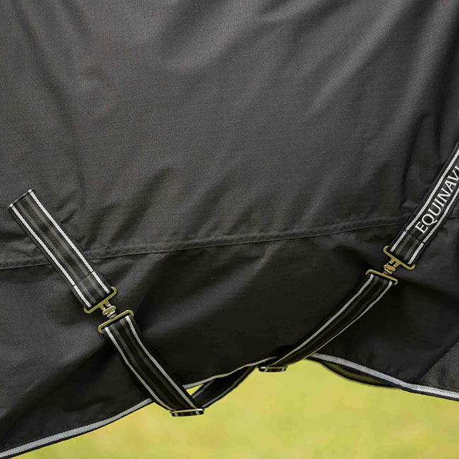 Equinavia Norse Fleece-Lined Turnout Blanket - Black image number null