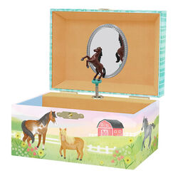 Giggle & Honey Deluxe Musical Jewelry Box - Dancing Horse
