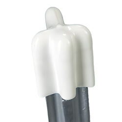 Dare T-Post Vinyl Safety Cap - White - 25-Pack