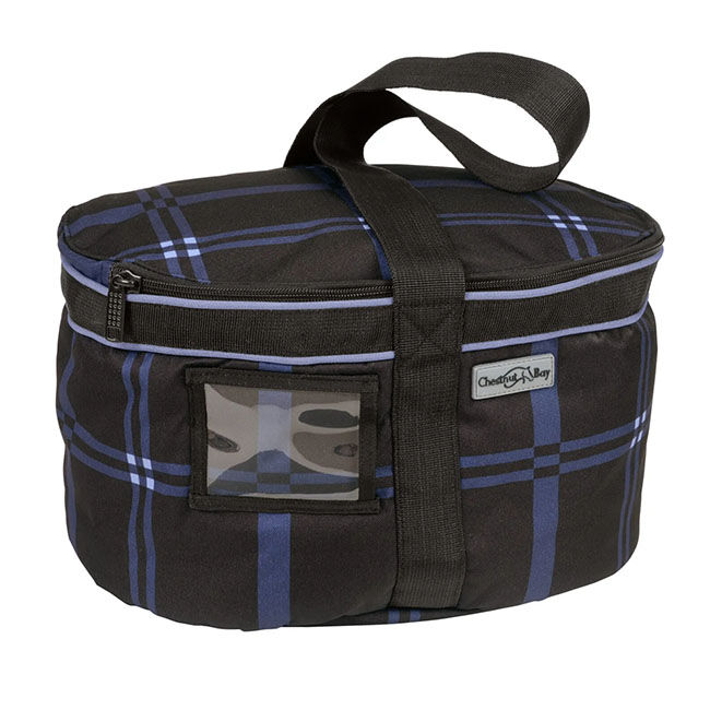 Chestnut Bay Quilted Lined Helmet Bag image number null