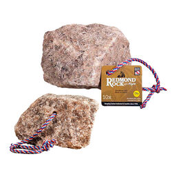 Redmond Equine Redmond Rock on a Rope - Unrefined Salt Rock for Horses