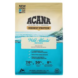 ACANA Highest Protein Dog Food - Wild Atlantic Recipe with Raw Mackerel, Herring & Redfish