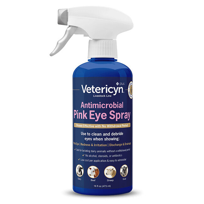 Vetericyn Antimicrobial Pink Eye Spray - 16 oz image number null