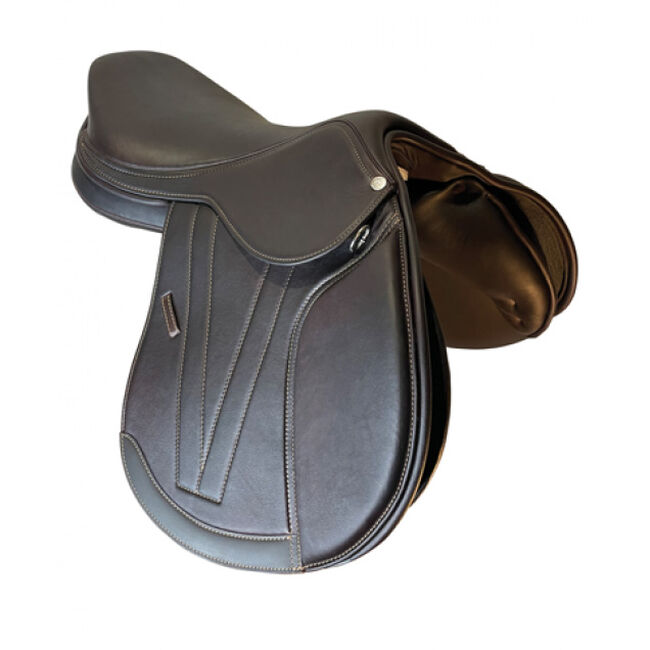 RHC Equestrian Emile Double Leather Adjustable Spectrum Tree System Saddle image number null