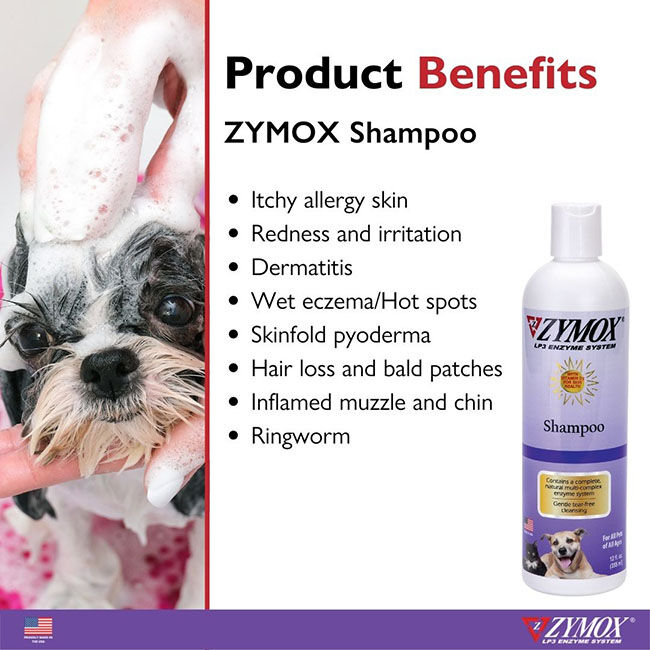 ZYMOX Shampoo - 12 oz image number null