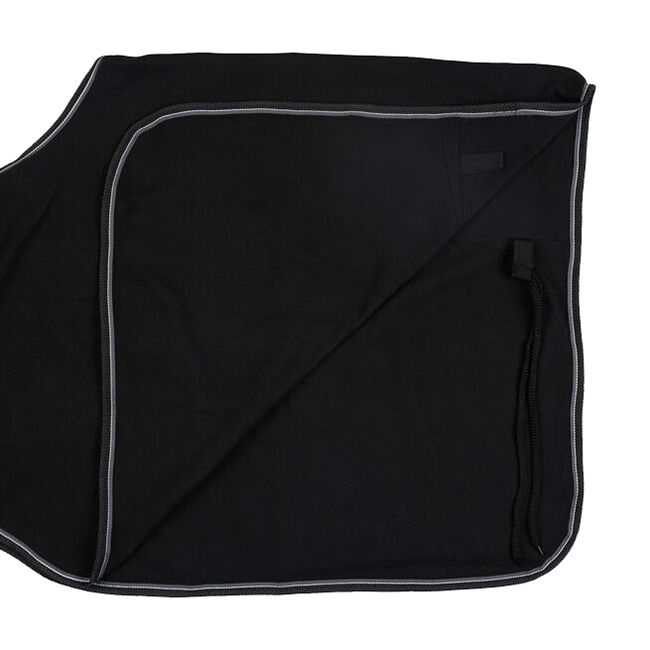 Horze Kiel Fleece Riding Rug - Black image number null