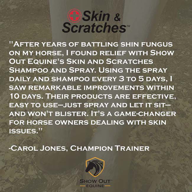 Show Out Equine Skin & Scratches Spray - 24 oz image number null