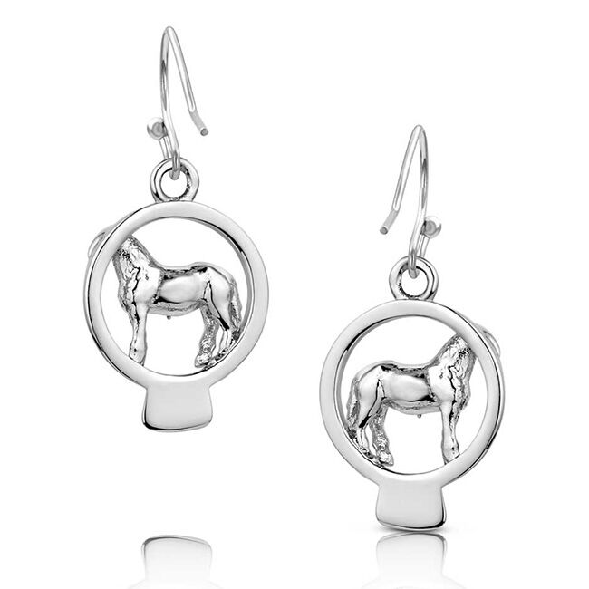 Montana Silversmiths Horses of the World Earrings image number null