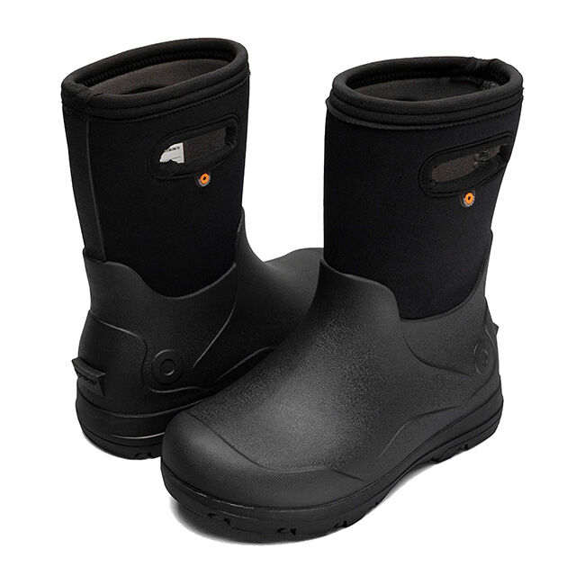 BOGS Kids' York Seamless Rain Boots - Black image number null