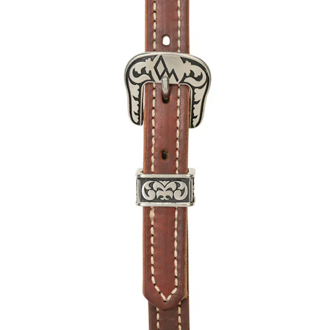Weaver Equine Ken McNabb Browband Headstall with Decorative Buckles image number null