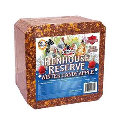 Kalmbach Feeds Henhouse Reserve Supplement Block - Candy Apple - 20 lb