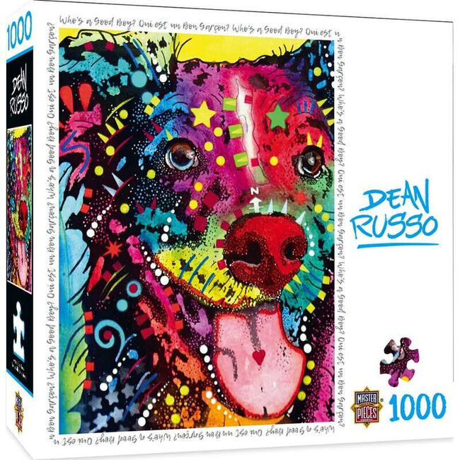 "Who's a Good Boy?" Dean Russo 1000 Piece Jigsaw Puzzle image number null
