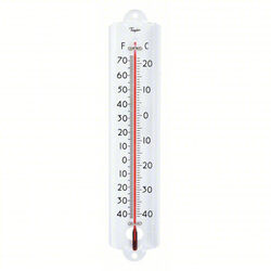 Taylor Indoor/Outdoor Wall Aluminum Wall Thermometer