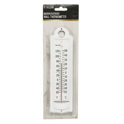Taylor Indoor/Outdoor Wall Aluminum Wall Thermometer