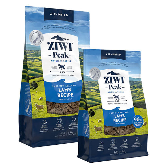 Ziwipeak air dried dog food on sale
