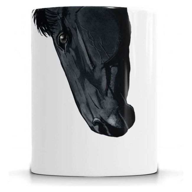 Black Horse Snout Mug image number null