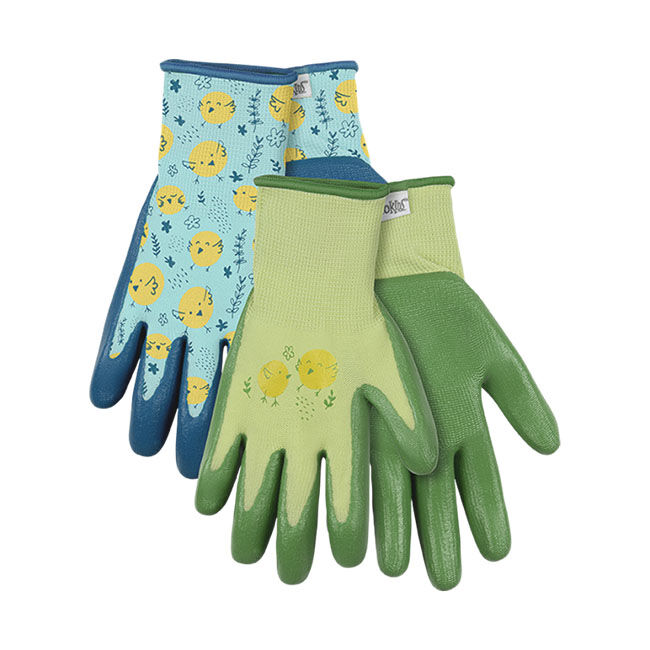 Kinco Kids' Nitrile Palm Gloves - Chick Days - Assorted Designs image number null