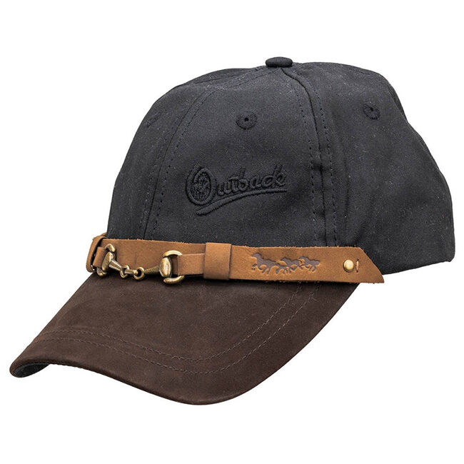 Outback Trading Co. Equestrian Cap Black image number null