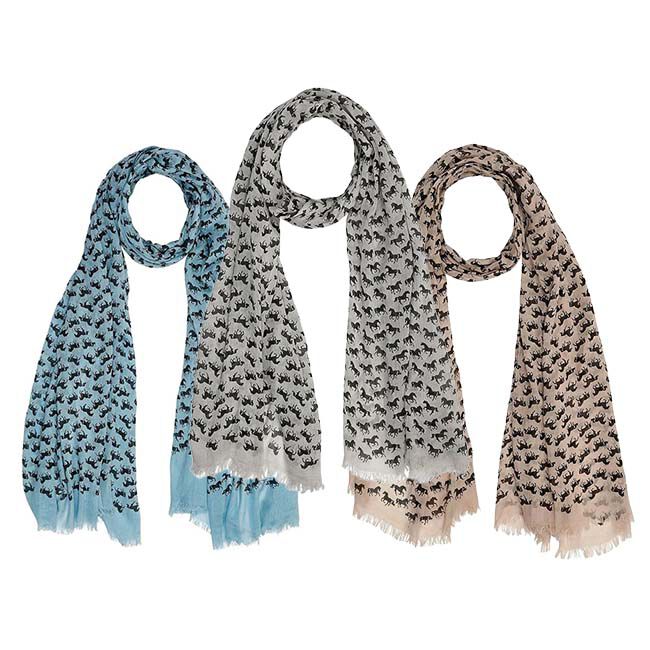 AWST International Horse Silhouette Scarf | The Cheshire Horse