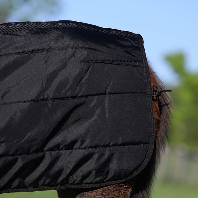 Schneiders Dura-Nylon Expandable Foal Stable Blanket - Black image number null