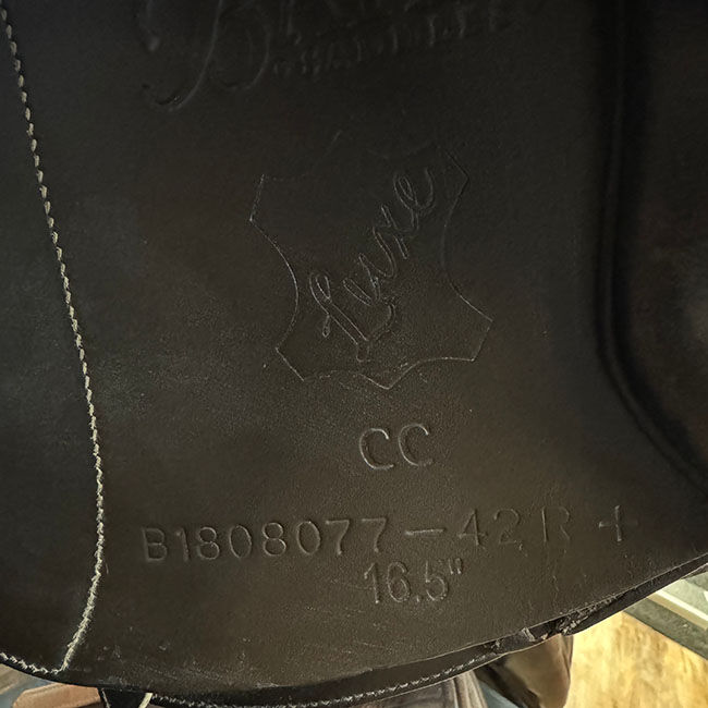 Used Bates Elevation CC Luxe Saddle - 16.5" image number null