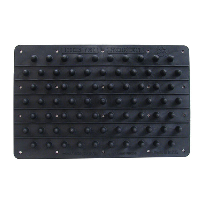 Itchin' Post Animal Grooming Pad - Black image number null