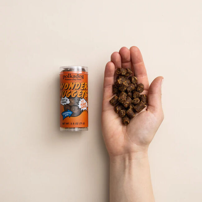 Polkadog Wonder Nuggets Dog Treats - Peanut Butter image number null