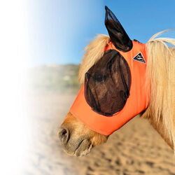 Professional's Choice Comfort Fit Fly Mask - Orange