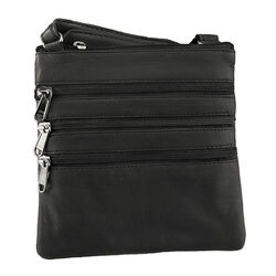 Western Express Leather Purse - Dark Brown