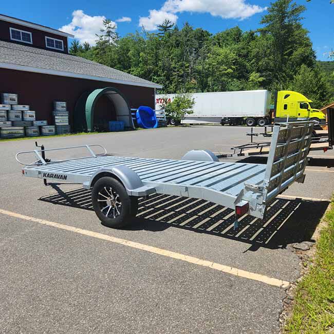 Karavan 6' x 12' Steel Floor Utility Trailer image number null