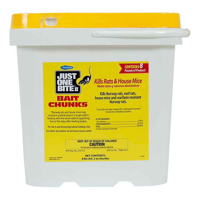 Just One Bite II Bait Chunks Rodent Control image number null