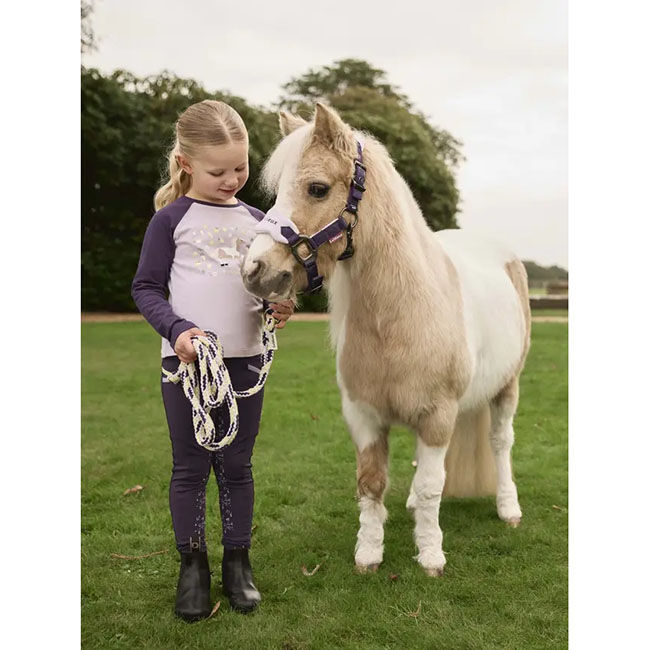 LeMieux Kids' Mini Jamie Lemon Long Sleeve Top - Lilac image number null