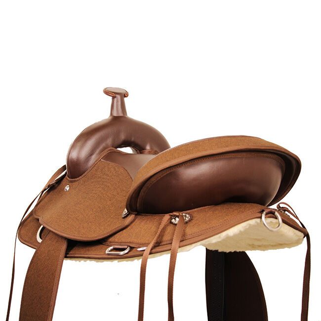 Abetta Limited Edition Classic Comfort Saddle - Brown image number null