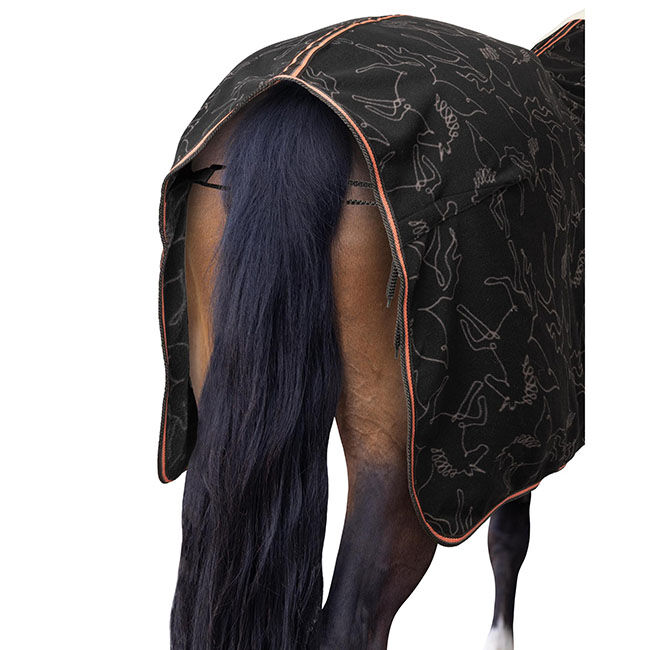 Horze Pegasus Pony Fleece Cooler - Caviar image number null
