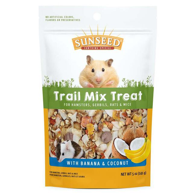 Vitakraft Sunseed Trail Mix Treat for Hamsters, Gerbils, Rats & Mice - Banana & Coconut image number null