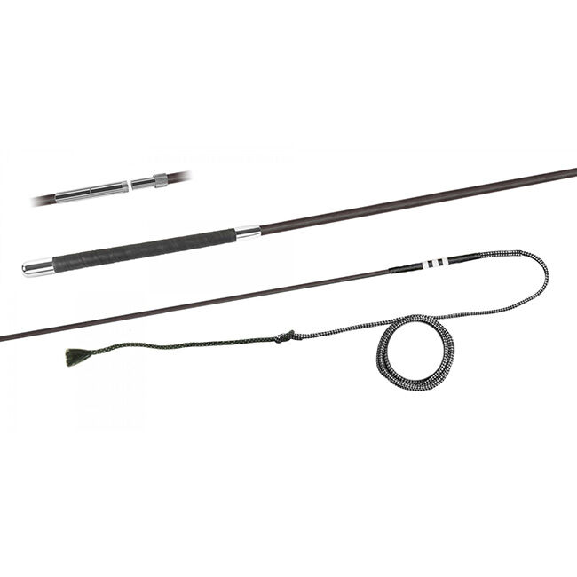 FLECK 2-Piece Screwable Lunge Whip - Assorted Colors image number null