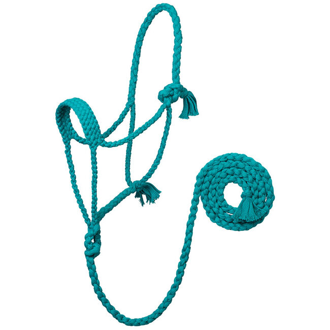 Weaver Equine EcoLuxe Braided Rope Halter with 8' Lead image number null
