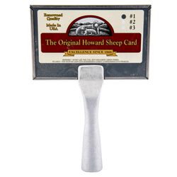 Howard Brush Sheep Card Standard Handle