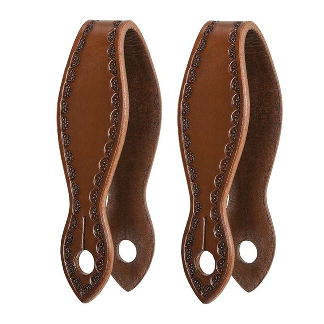 Weaver Hand-Tooled Slobber Straps image number null