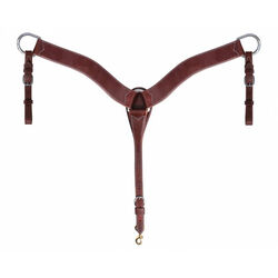 Professional's Choice Ranch Roper Breast Collar - Heavy Oil
