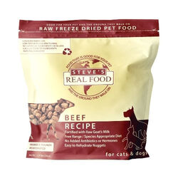 Steve's Real Food Freeze-Dried Raw Dog & Cat Food - Beef Recipe