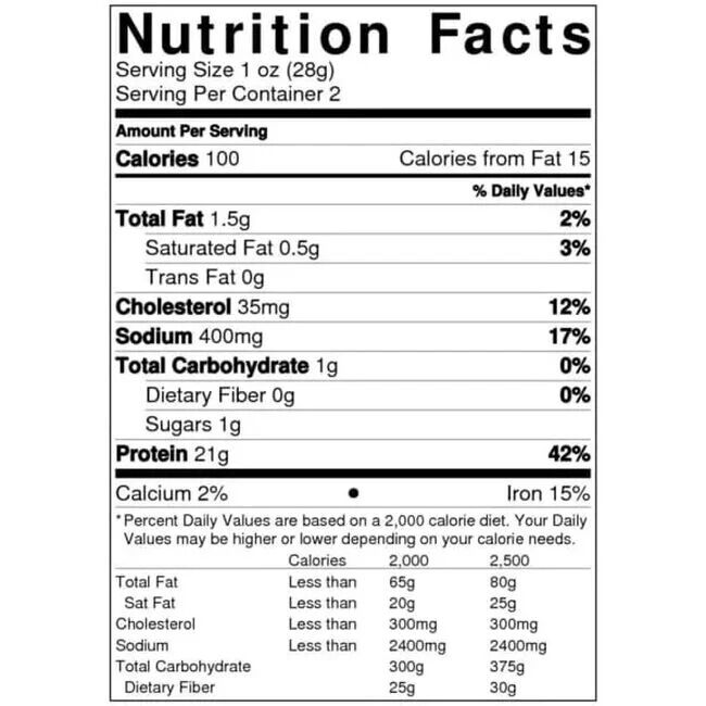 Fatman's Beef Jerky - Salt & Pepper - 2 oz image number null