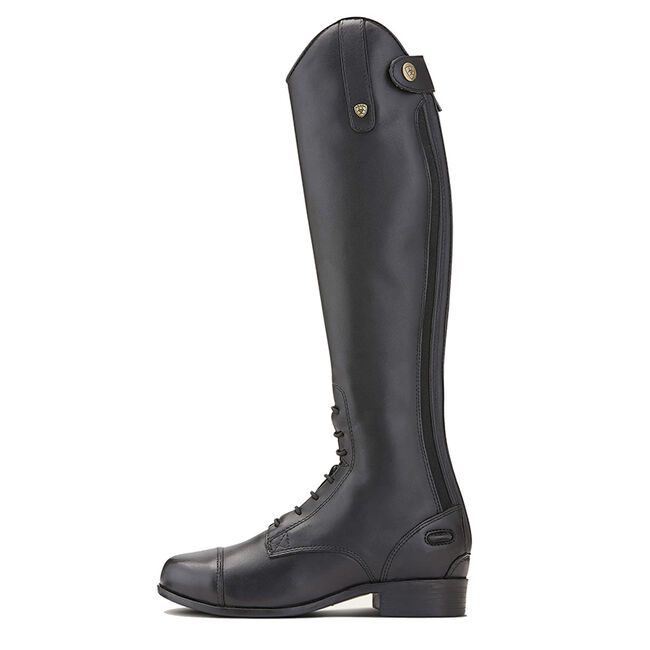 Ariat Kids' Heritage Contour Field Zip Tall Riding Boot - Black image number null