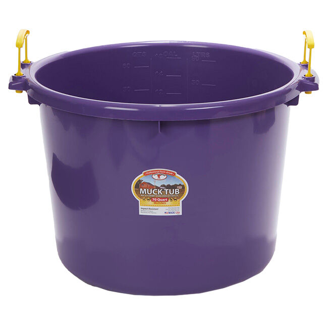 Little Giant DuraFlex Muck Bucket - 70-Quart Capacity image number null