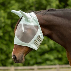 Equinavia Algard Soft Mesh Fly Mask - Misty Jade