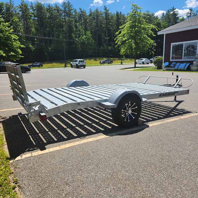 Karavan 6' x 12' Steel Floor Utility Trailer image number null